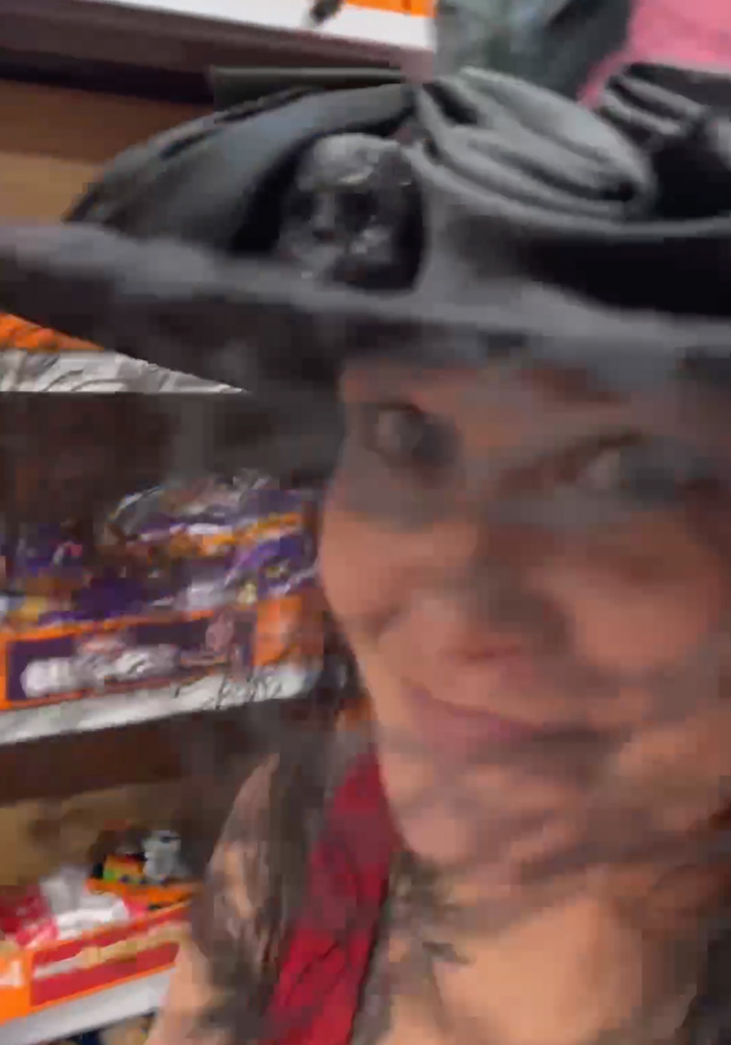 The witch is grocery shopping!!