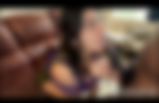 Happily Servicing While Bound - Siren Sucks BBC While Being Tied Up!